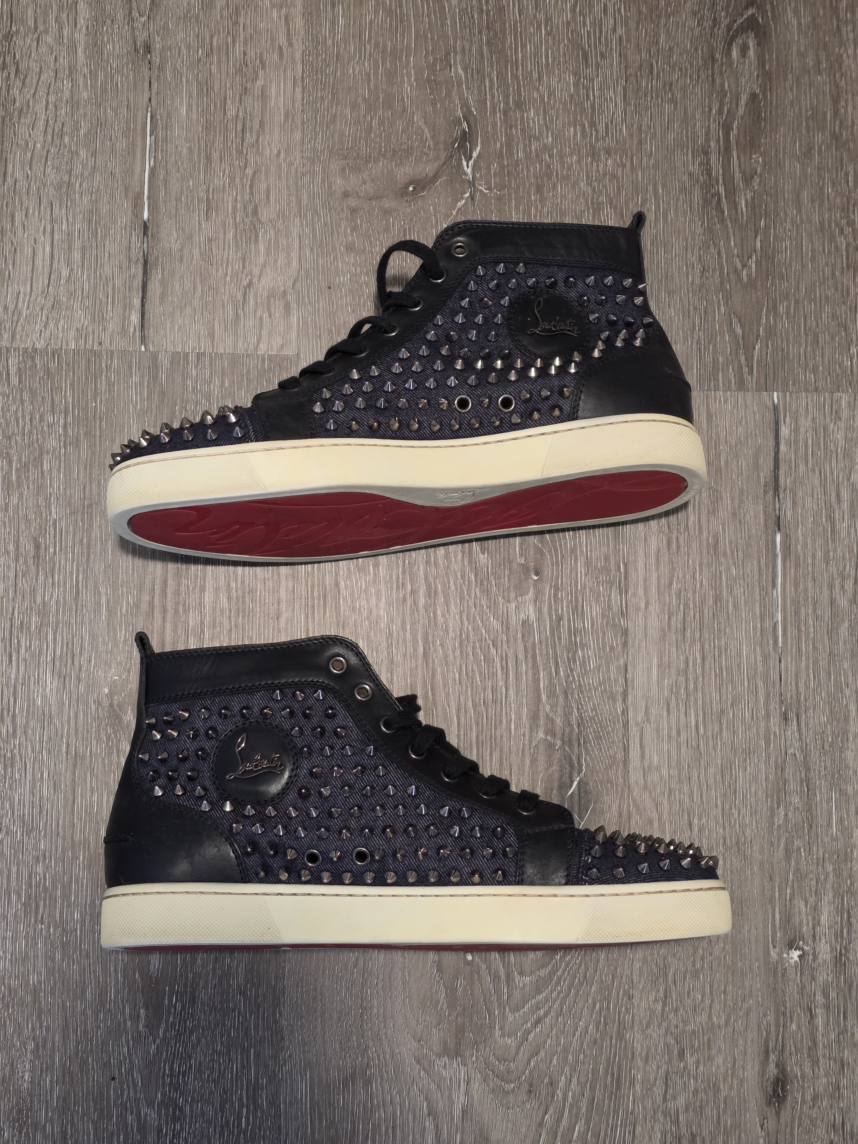 Christian Louboutin Spiked High Tops Eu 44 Us 11